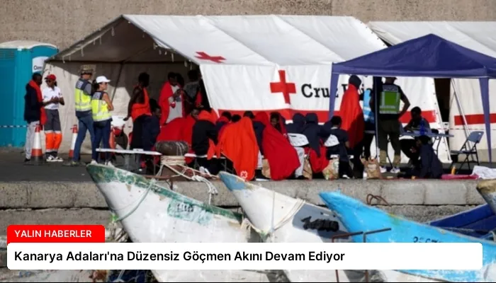 Kanarya Adaları’na Düzensiz Göçmen Akını Devam Ediyor