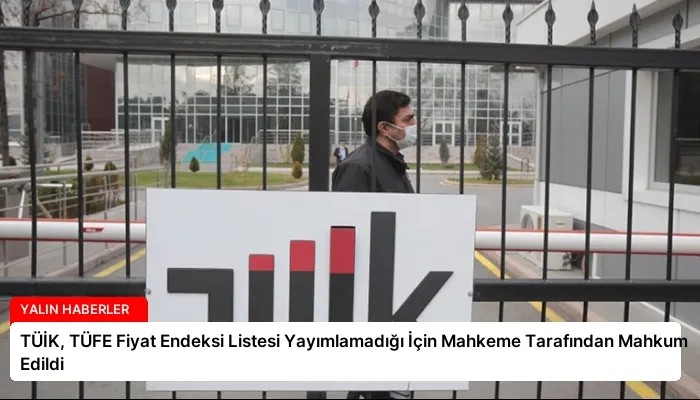 TÜİK, TÜFE Fiyat Endeksi Listesi Yayımlamadığı İçin Mahkeme Tarafından Mahkum Edildi