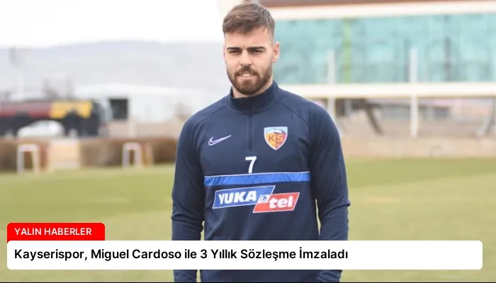 Kayserispor, Miguel Cardoso ile 3 Yıllık Sözleşme İmzaladı