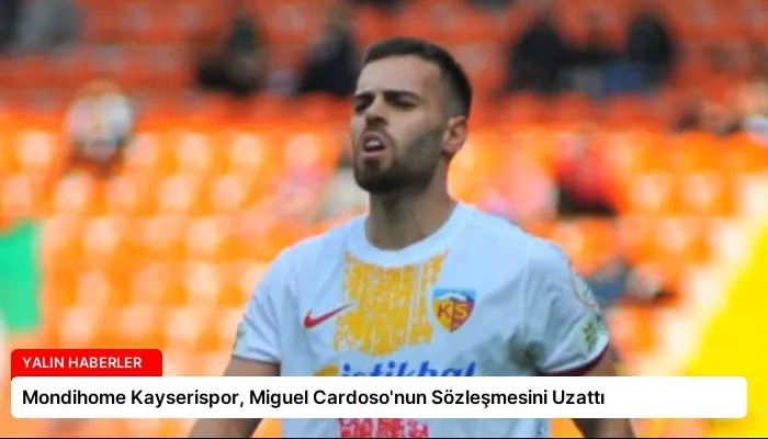 Mondihome Kayserispor, Miguel Cardoso’nun Sözleşmesini Uzattı