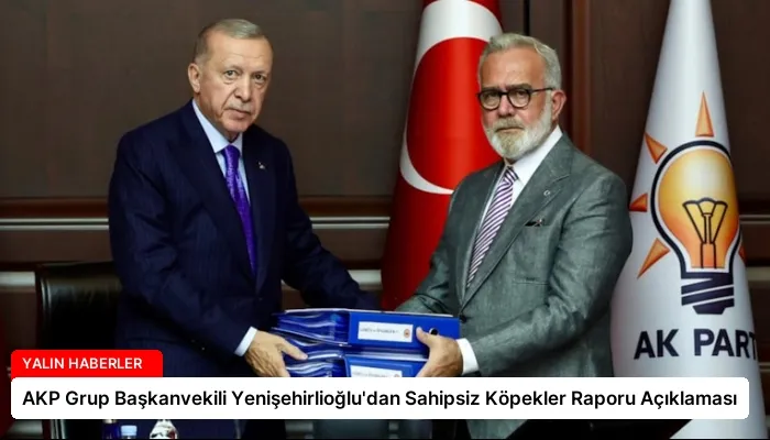AKP Grup Başkanvekili Yenişehirlioğlu’dan Sahipsiz Köpekler Raporu Açıklaması