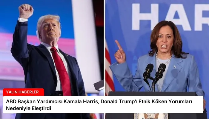 ABD Başkan Yardımcısı Kamala Harris, Donald Trump’ı Etnik Köken Yorumları Nedeniyle Eleştirdi