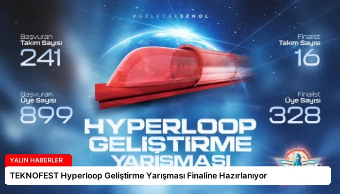 TEKNOFEST Hyperloop Geliştirme Yarışması Finaline Hazırlanıyor