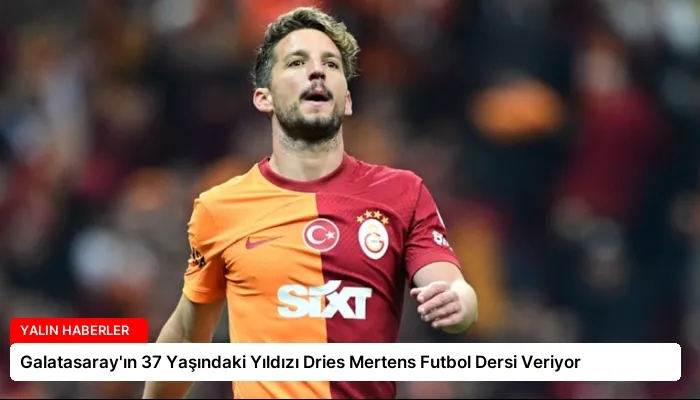 Galatasaray’ın 37 Yaşındaki Yıldızı Dries Mertens Futbol Dersi Veriyor
