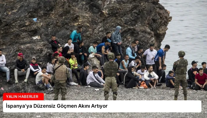 İspanya’ya Düzensiz Göçmen Akını Artıyor