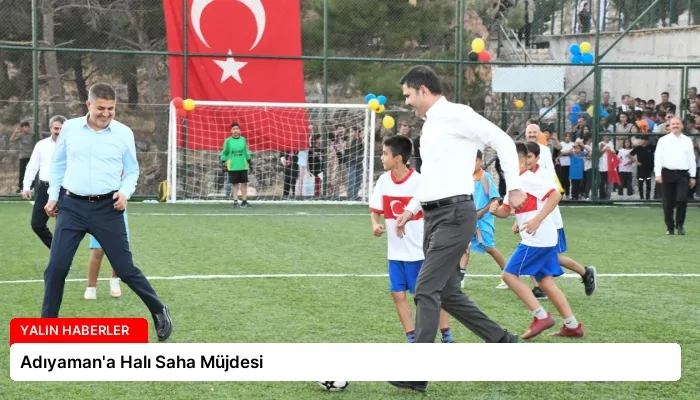 Adıyaman’a Halı Saha Müjdesi
