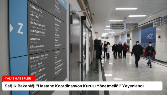 Sağlık Bakanlığı “Hastane Koordinasyon Kurulu Yönetmeliği” Yayımlandı