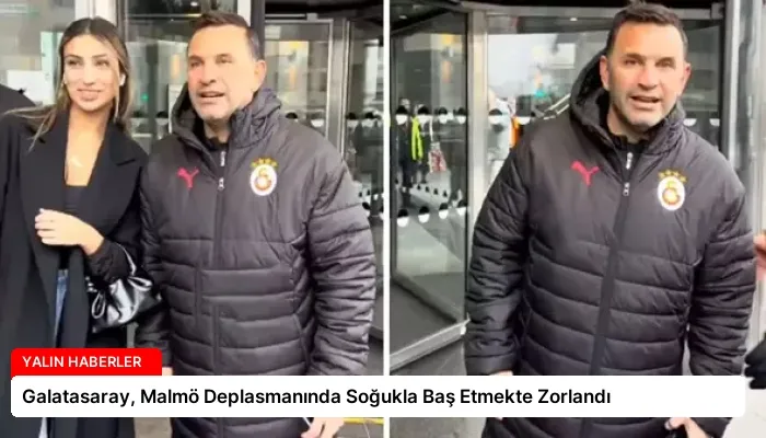 Galatasaray, Malmö Deplasmanında Soğukla Baş Etmekte Zorlandı