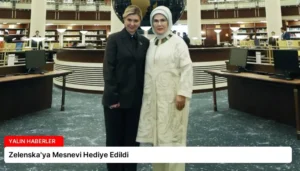 Zelenska’ya Mesnevi Hediye Edildi