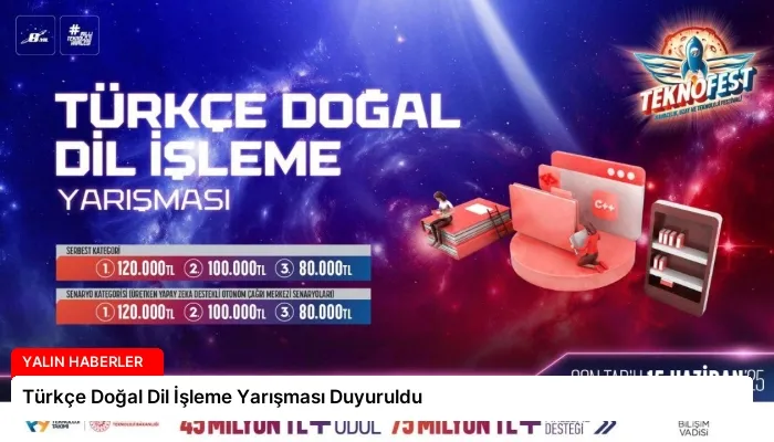 Türkçe Doğal Dil İşleme Yarışması Duyuruldu