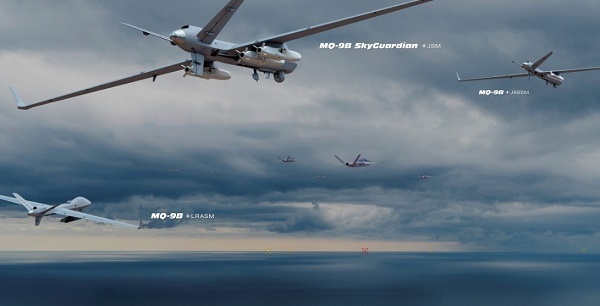 GA-ASI, MQ-9B İçin Uzun Menzilli Silah Kapasiteleri Geliştiriyor