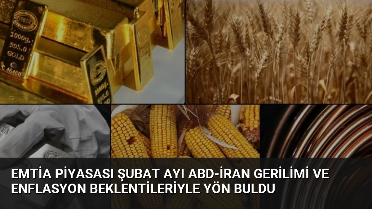 Emtia Piyasası Şubat Ayı ABD-İran Gerilimi ve Enflasyon Beklentileriyle Yön Buldu