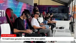 T3 Vakfı’ndan gençlere ücretsiz FPV dron eğitimi