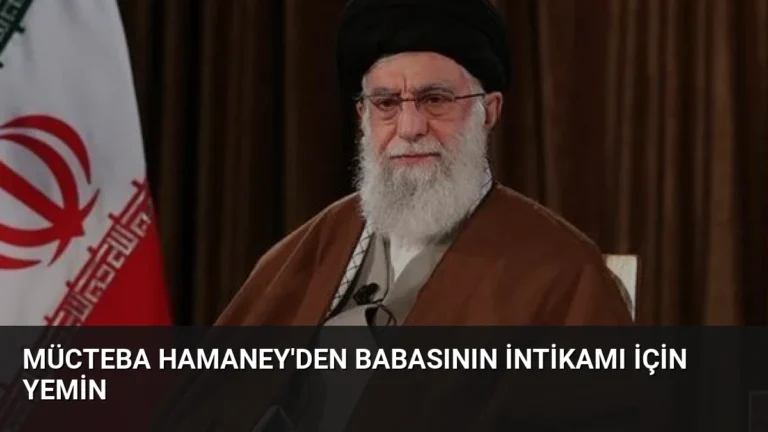 Mücteba Hamaney’den Babasının İntikamı İçin Yemin