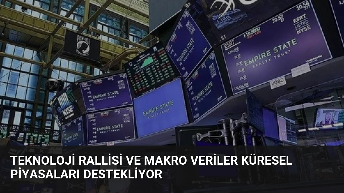 Teknoloji Rallisi ve Makro Veriler Küresel Piyasaları Destekliyor