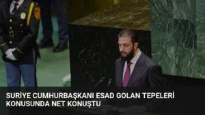 Suriye Cumhurbaşkanı Esad Golan Tepeleri Konusunda Net Konuştu