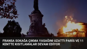 Fransa Sokağa Çıkma Yasağını Uzattı Paris ve 11 Kentte Kısıtlamalar Devam Ediyor