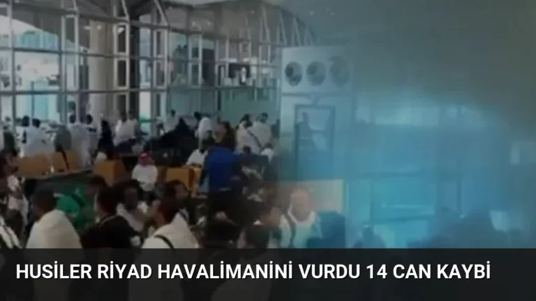 Husiler Riyad Havalimanini Vurdu 14 Can Kaybi