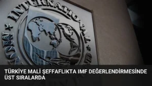 Türkiye Mali Şeffaflıkta IMF Değerlendirmesinde Üst Sıralarda